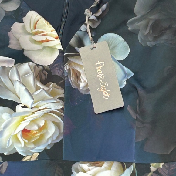 Phase Eight Camilla Rose Floral Knee length dress Women's Size 14 New with tag - Picture 4 of 5